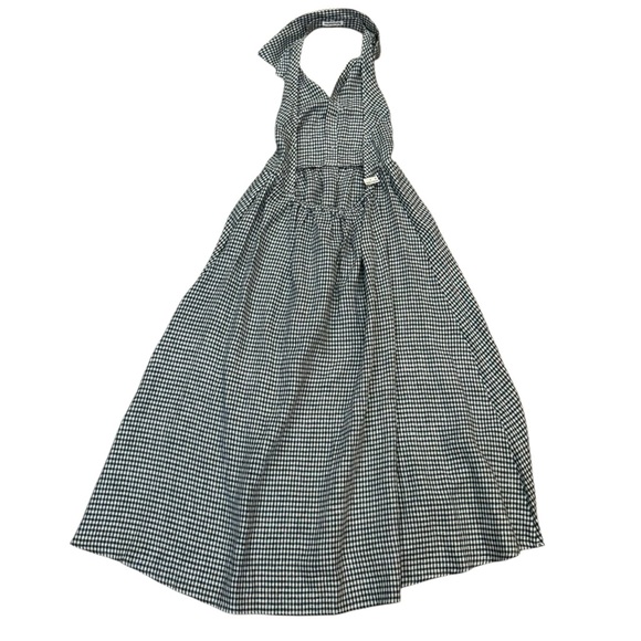 NWT Reformation Tace Linen Dress in Blue Motif Size 12 - Picture 4 of 10